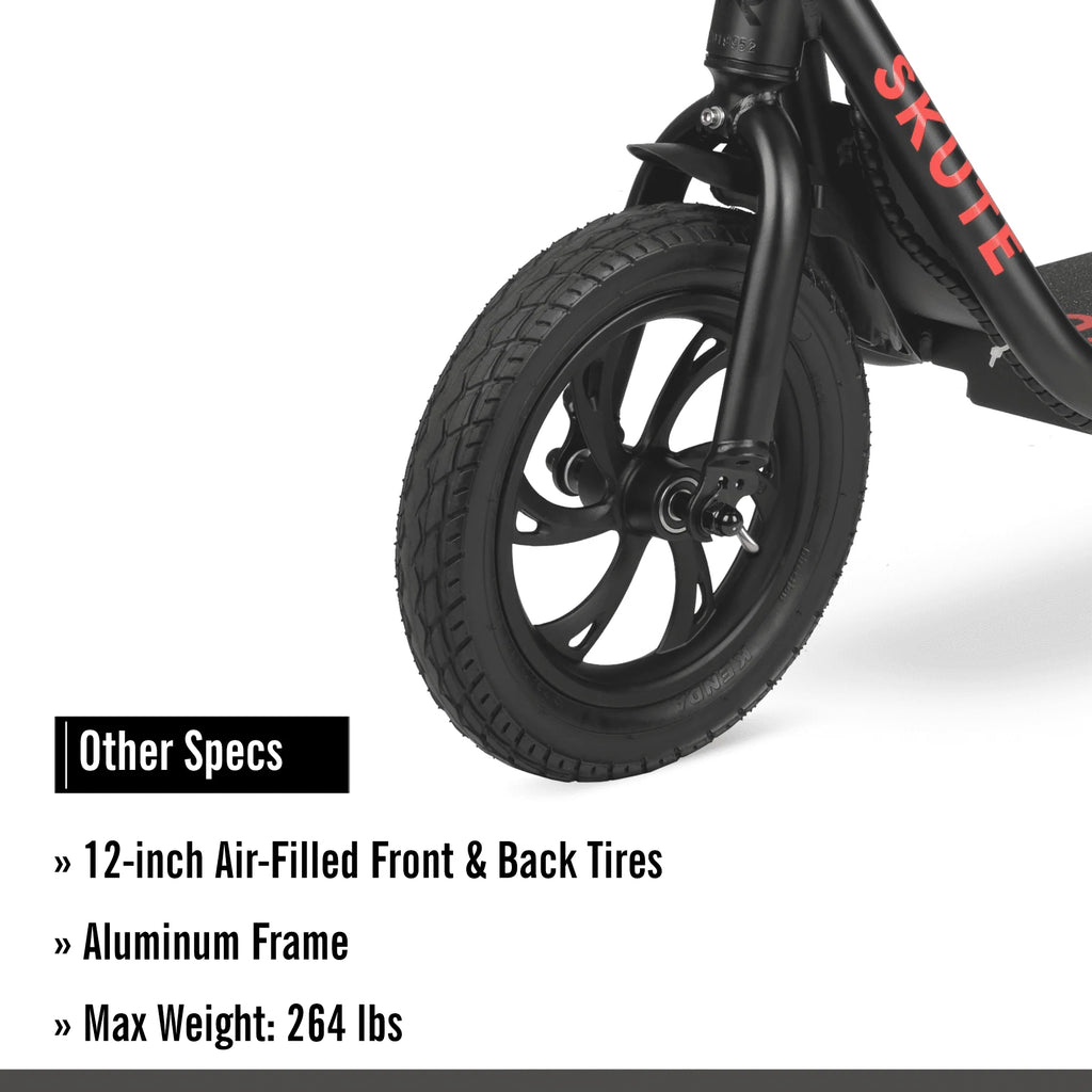 36V 250W Seated Electric Scooter with Basket D281