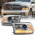 Chrome Headlights Pair Set Left+Right X878073