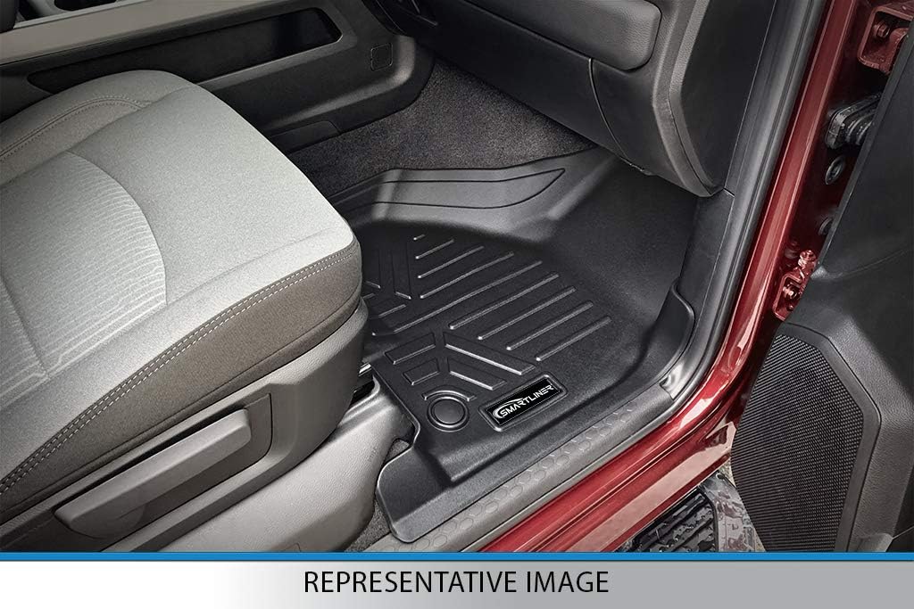 Custom Fit Floor Mats 3 Row Liner Set Black K491