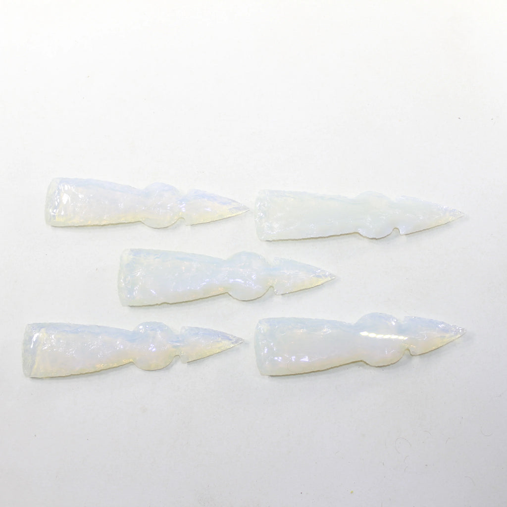 Opalite Ornamental Tomahawk Heads Q543