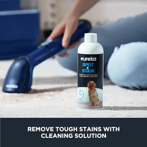 Portable Carpet and Upholstery Cleaner, 50.7oz Water Tank, Blue N730813