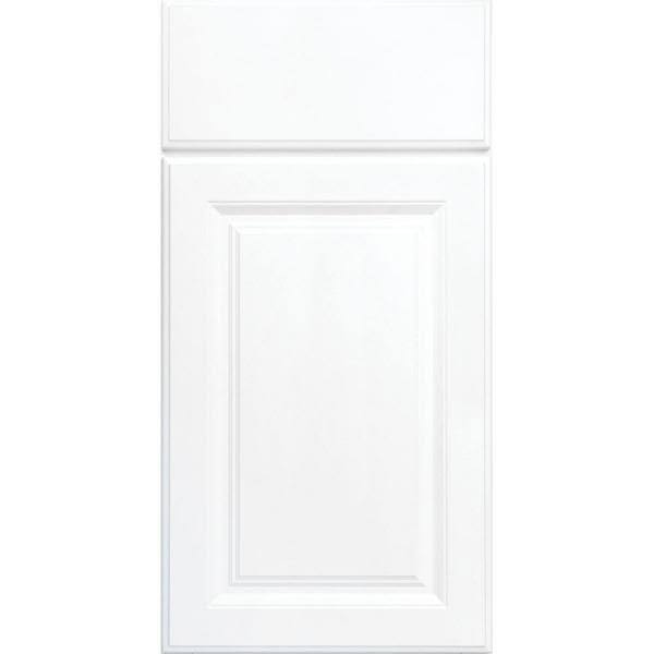 30x12x12 in. Satin White Wall Bridge Kitchen Cabinet W77598