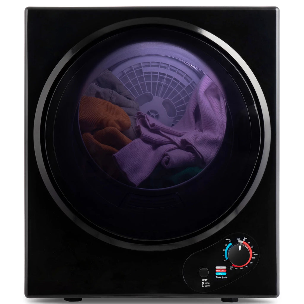 Electric Portable Front Load Clothes Dryer with Knob Control B340