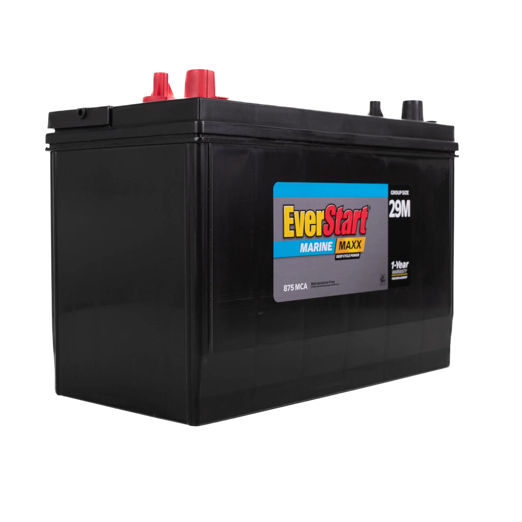 Lead Acid Marine & RV Deep Cycle Battery Group Size 29DC 12 Volt 845 MCA Q123