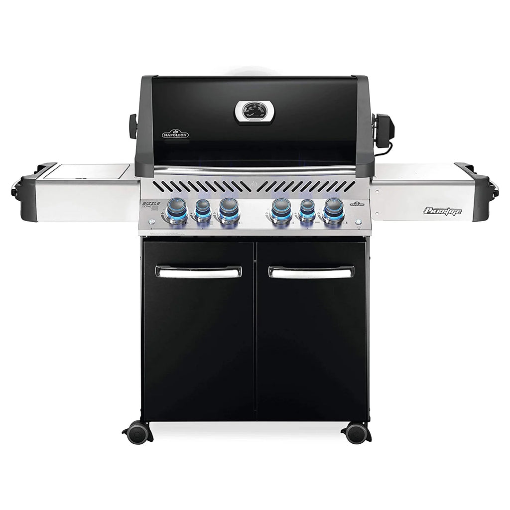 Propane Gas Grill With Infrared Rear Burner And Infrared Side Burner S308422