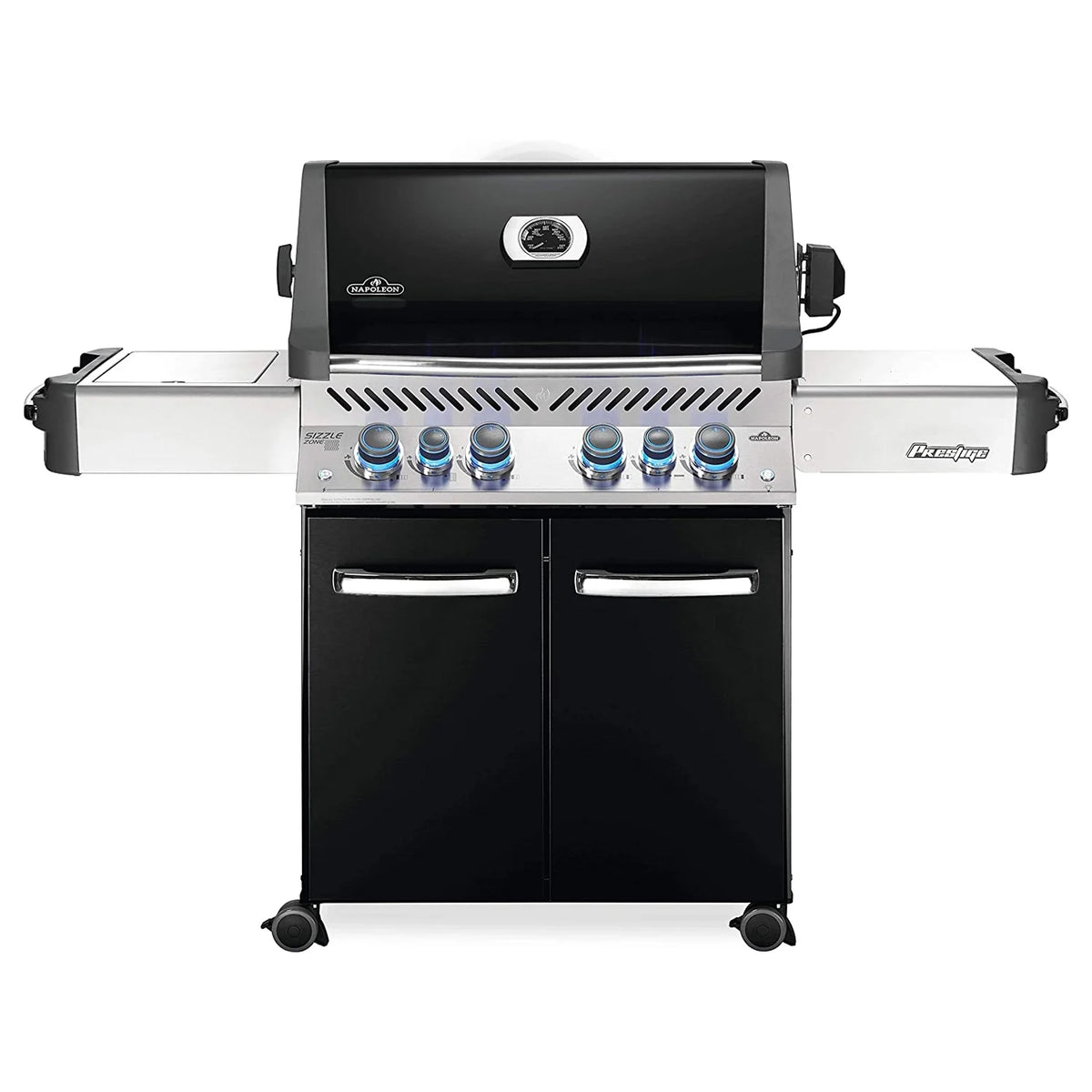 Propane Gas Grill With Infrared Rear Burner And Infrared Side Burner S308422