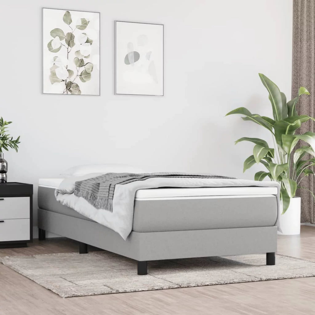 Gray Twin XL Fabric Pocket Spring Bed H63273