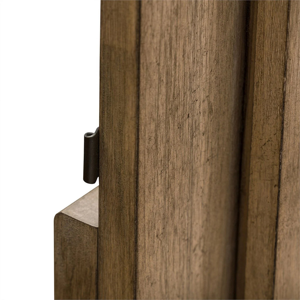 King Upholstered Wood Bed H17147