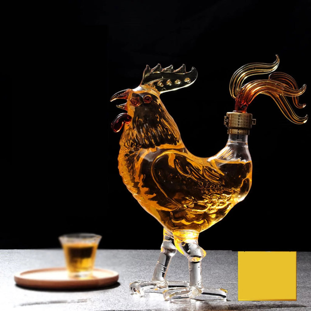Hand-Blown High Borosilicate Glass Decanters X931513