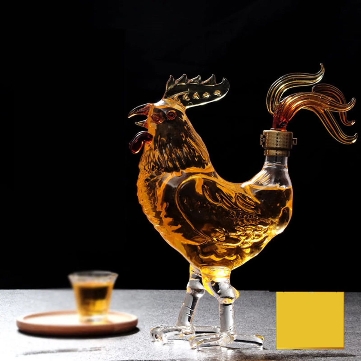 Hand-Blown High Borosilicate Glass Decanters X931513