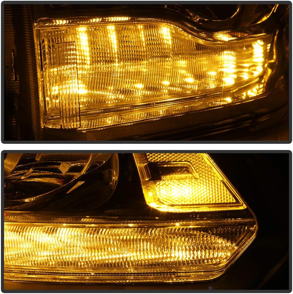 Chrome Headlights Pair Set Left+Right X878073