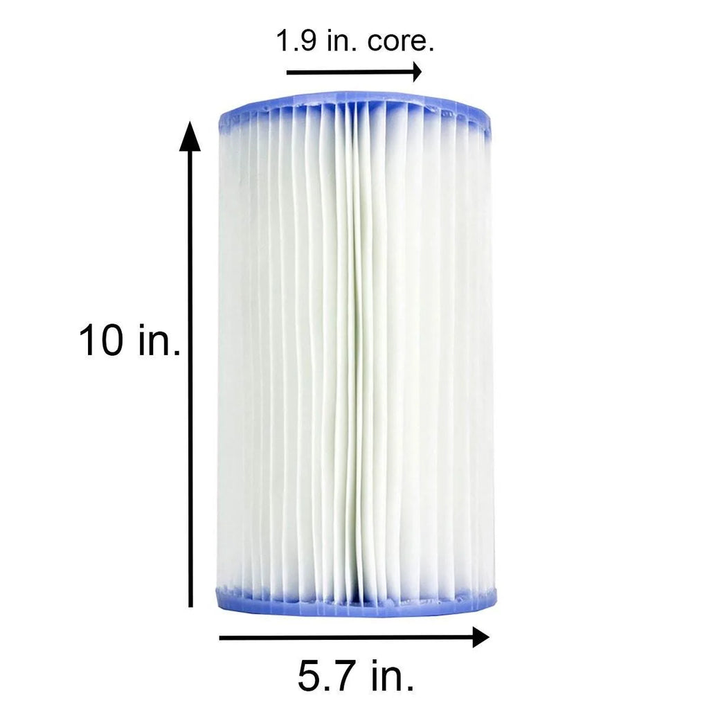 2500 GPH Swimming Pool Filter Pump + Replacement Filter Cartridge 3 Pack X735873