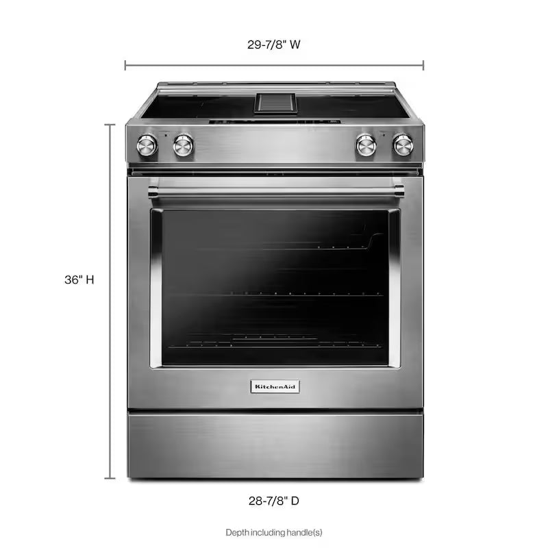 6.4 cu. ft. Slide-In Electric Range with Convection Oven X155450