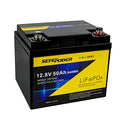 2 Pack 12V 15Ah LiFePO4 Deep Cycle Rechargeable Battery with 16A BMS Q92386