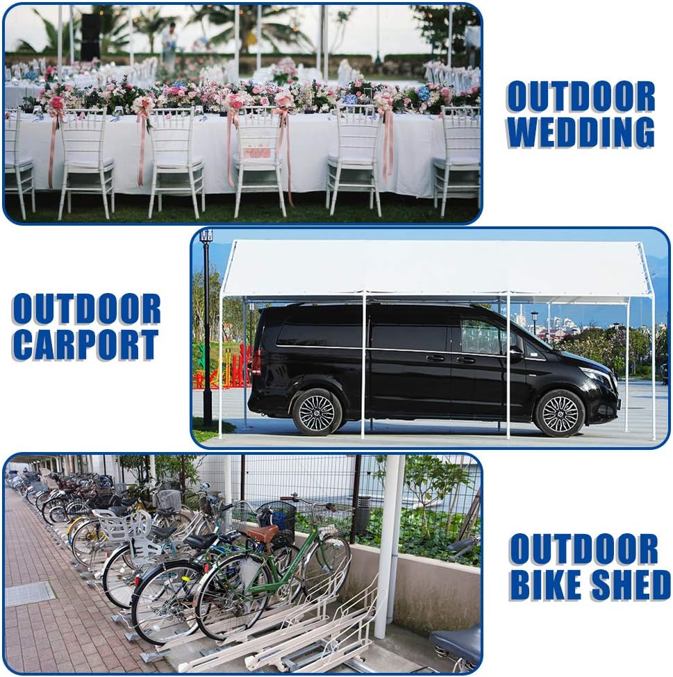 10x20 Canopy Tent Metal Carport R110