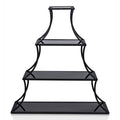 Industrial Metal 4-Shelf Bookcase Z159