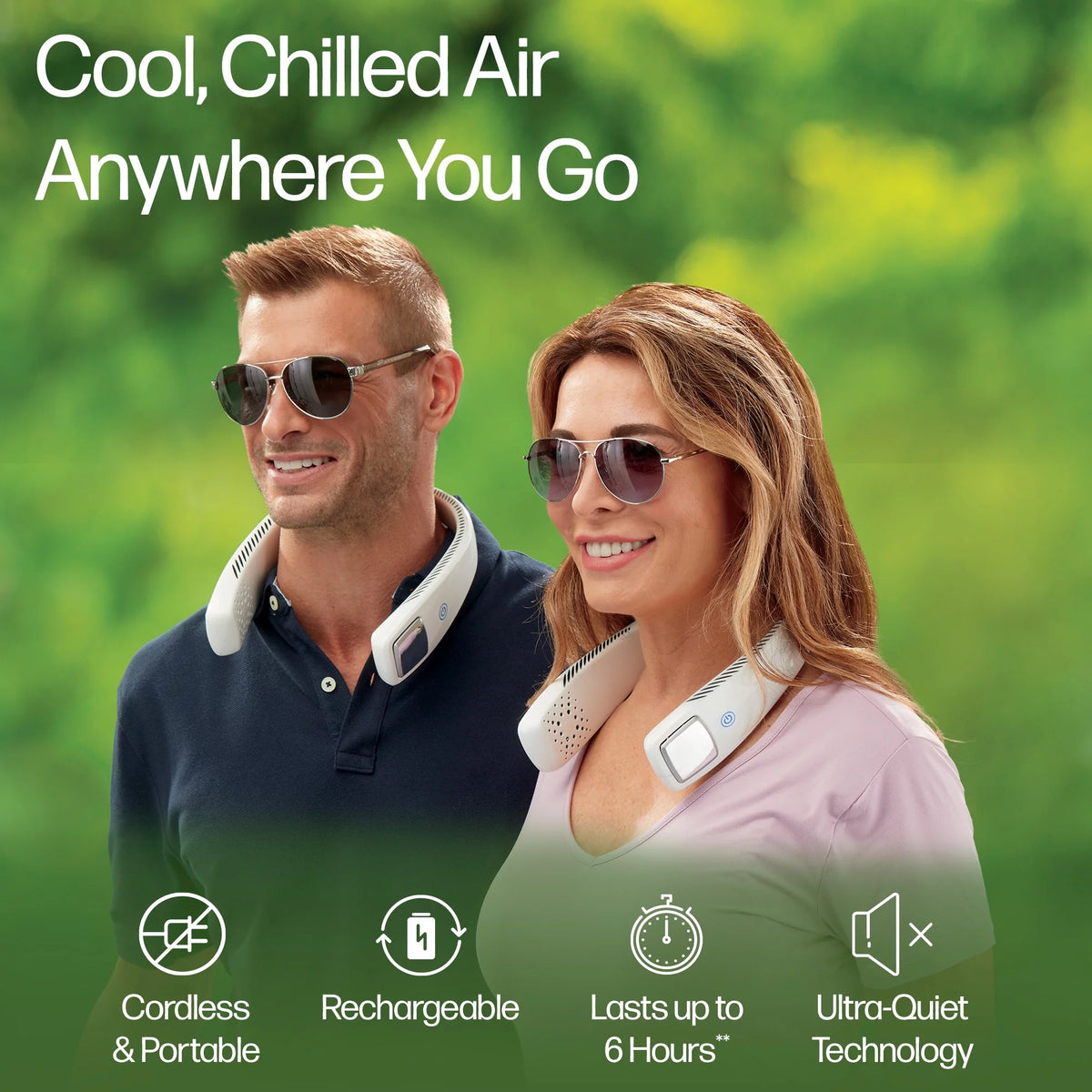 Wearable Personal Neck Cooler and Air Cooler C39909