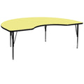 Yellow Thermal Laminate Activity Table E705