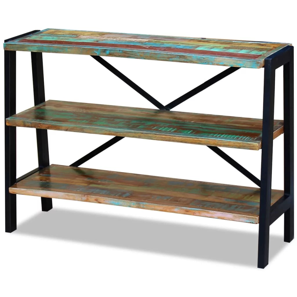 Sideboard 3 Shelves Solid Reclaimed Wood O533
