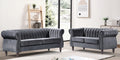 Velvet 2 Pieces Living Room Set Q472664