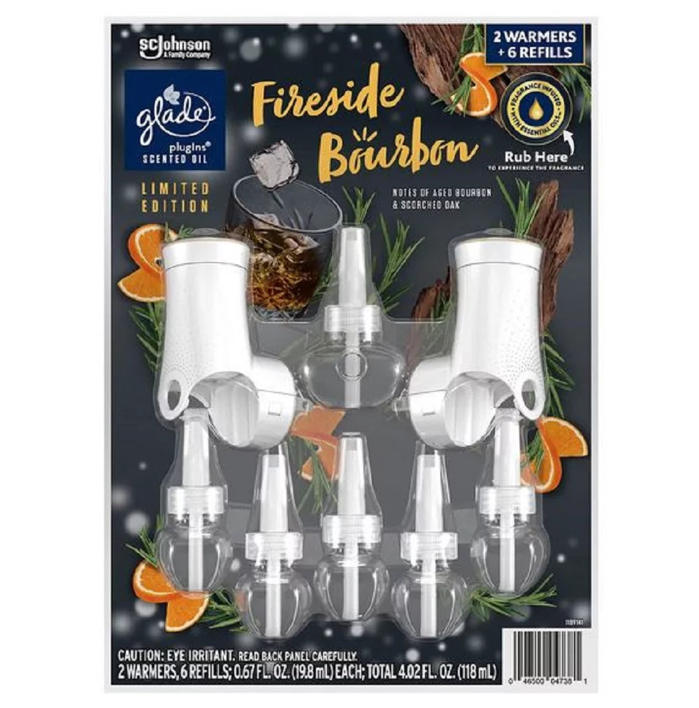 Scented Oil 2 Warmers + 6 Refills N299206