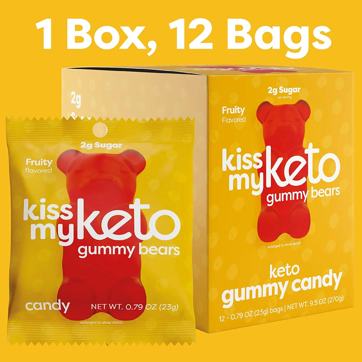Low Carb Vegan Gummy Candy 48-pack X5798
