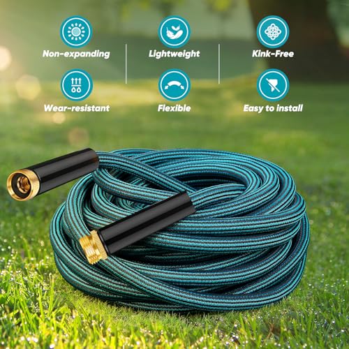 50ft Non-Expanding Kink-Free Garden Hose M365422