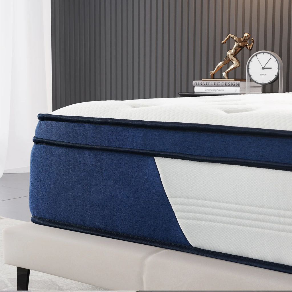 King Size 12 Innerspring Hybrid Pocket Spring Mattress A9262