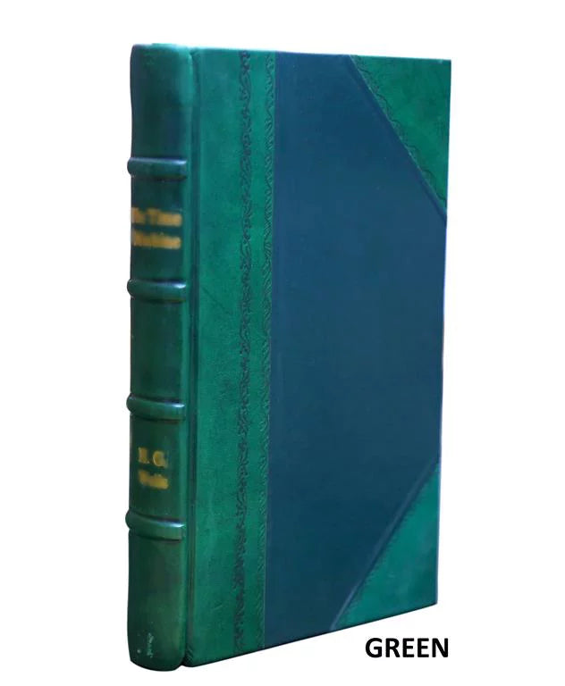 1891 Leather Bound Book A9543