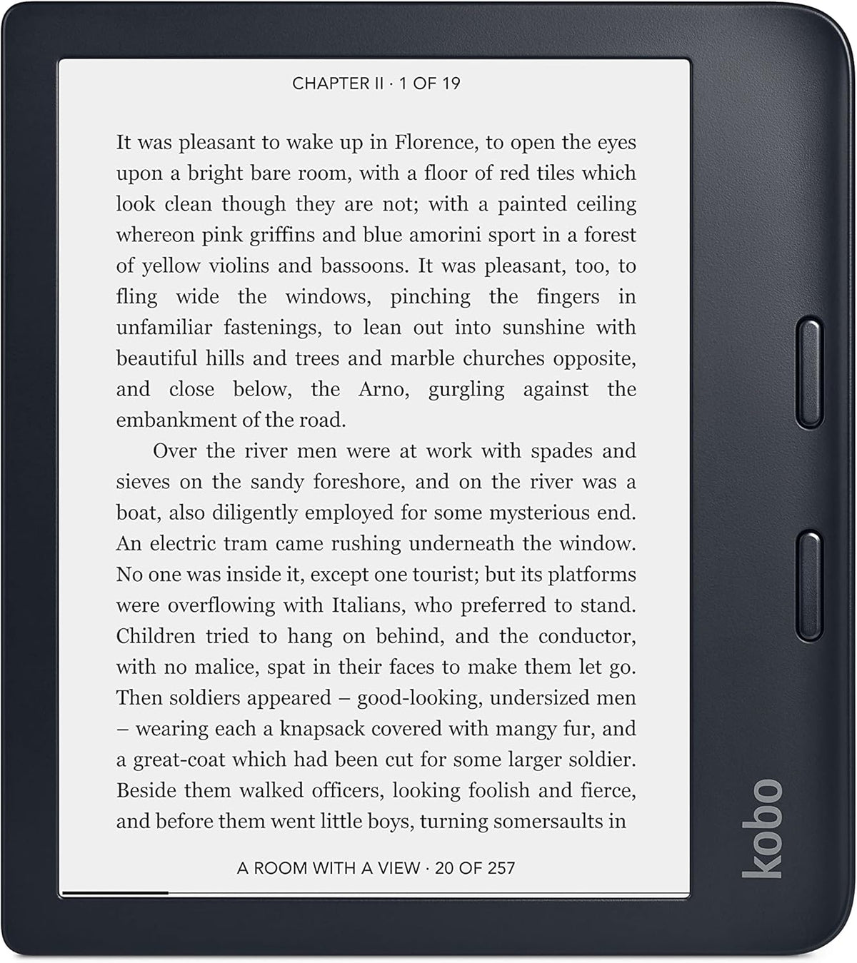 7 Glare Free Touchscreen Waterproof eReader L567