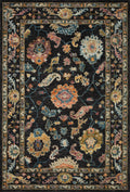 Black Multi Rug 7'9 x 9'9 R3300