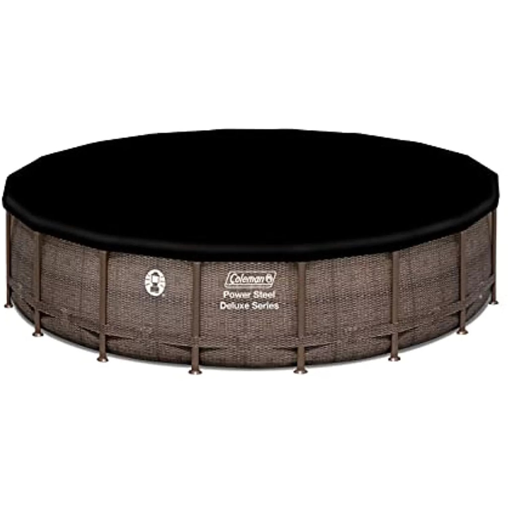 Round Metal Frame Above Ground Pool Set V8743