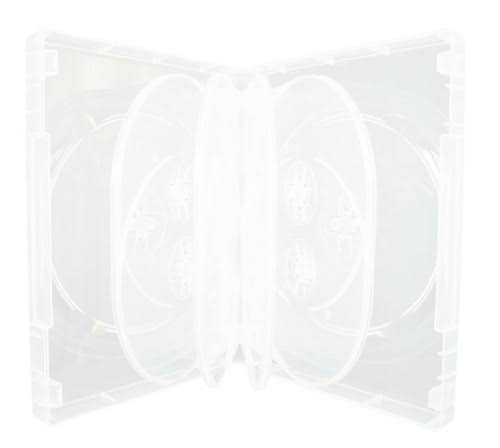 100 Clear 10 Disc DVD Cases G28555