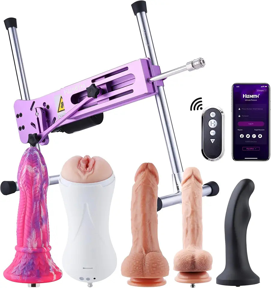 APP Controlled Sex Machine with KlicLok System K919050