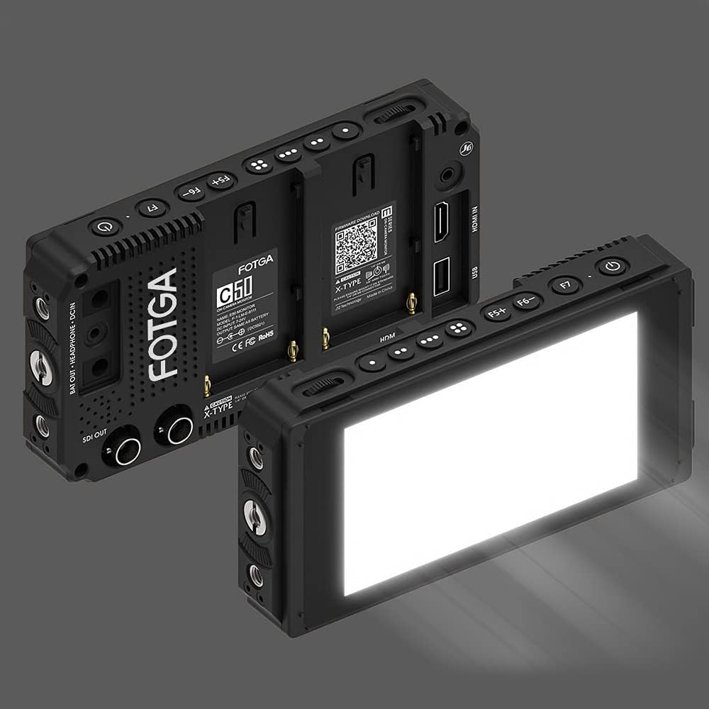 5 Inch IPS DSLR Camera Field Monitor Touch Screen 4K HDMI U2102