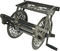 Cast Aluminum Wall Mount Garden Hose Reel N491746