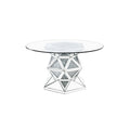 Round Glass Top Dining Table O19272