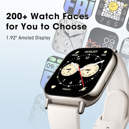 Smart Watch with 2" LCD Display, 140 Sports Modes, 5ATM Waterproof B761