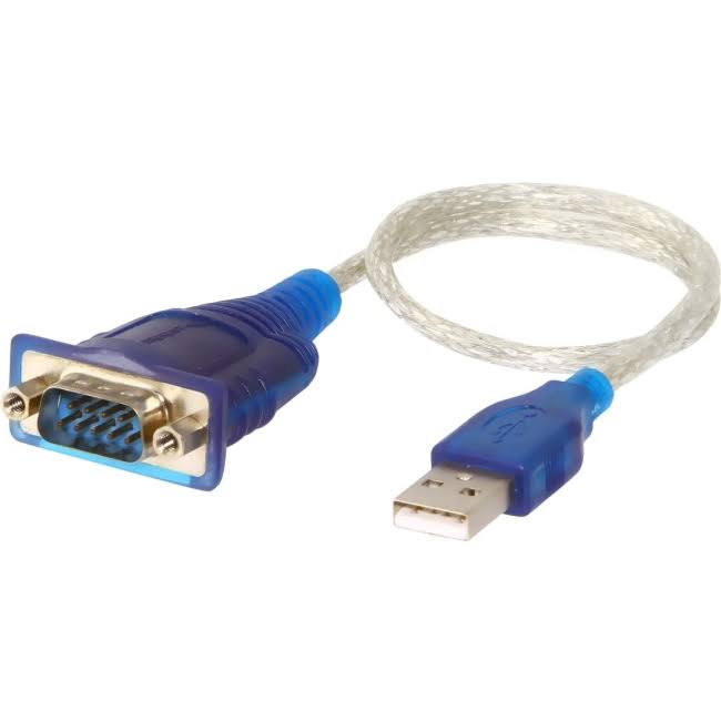 USB 2.0 to Serial DB9 Male 9 Pin RS232 Cable J89494