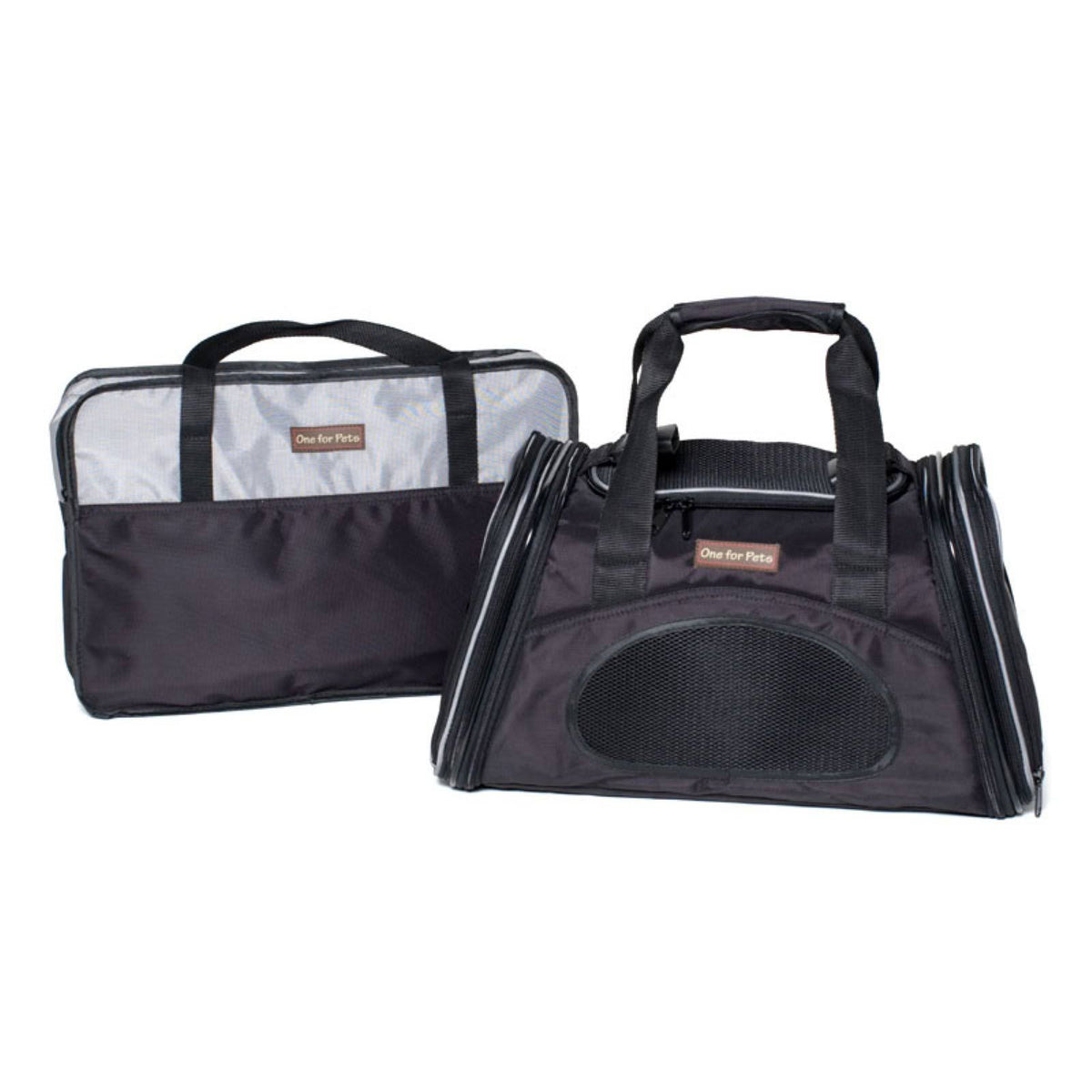 Expandable Pet Carrier Small Black D792391