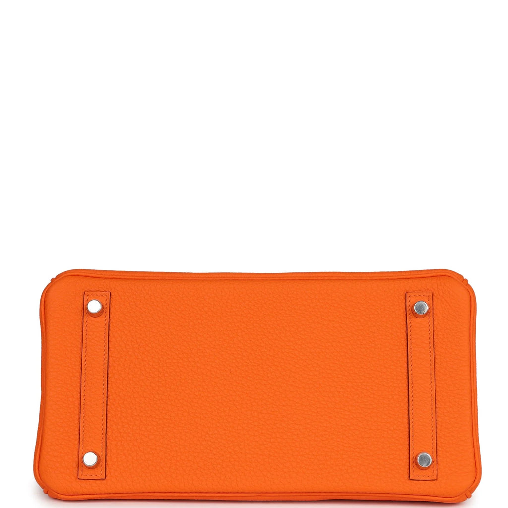 Orange Togo Leather Handbag G2389