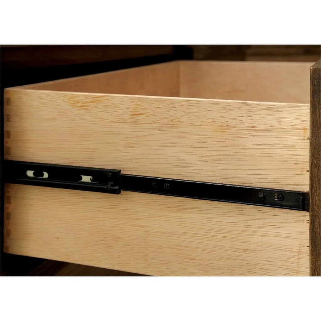 Solid Wood 2-Piece Dresser and Mirror Q304