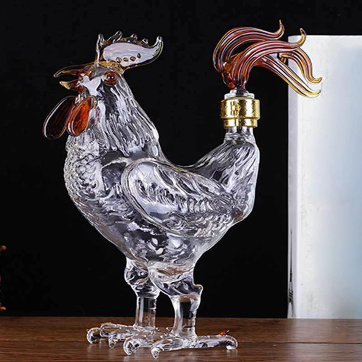 Hand-Blown High Borosilicate Glass Decanters X931513