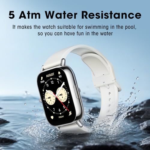 Smart Watch with 2" LCD Display, 140 Sports Modes, 5ATM Waterproof B761