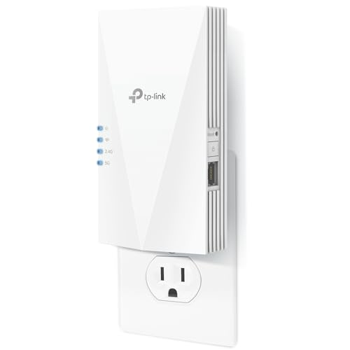 WiFi Extender with Ethernet Port, Dual Band 5GHz/2.4GHz X6317