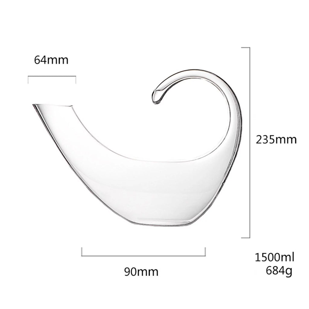 Clear Glass Decanter C49734