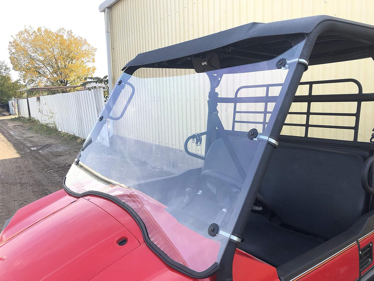 Kawasaki Mule Pro MX Scratch Resistant Polycarbonate Full Windshield Q3089