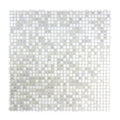 Iridescent Gray Glass Mosaic Tile F156810