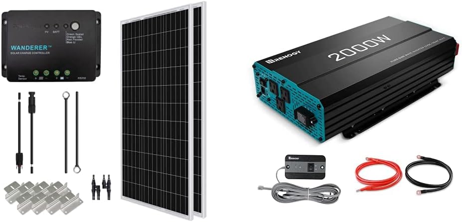 200 Watt 12 Volt Monocrystalline Solar Panel G407
