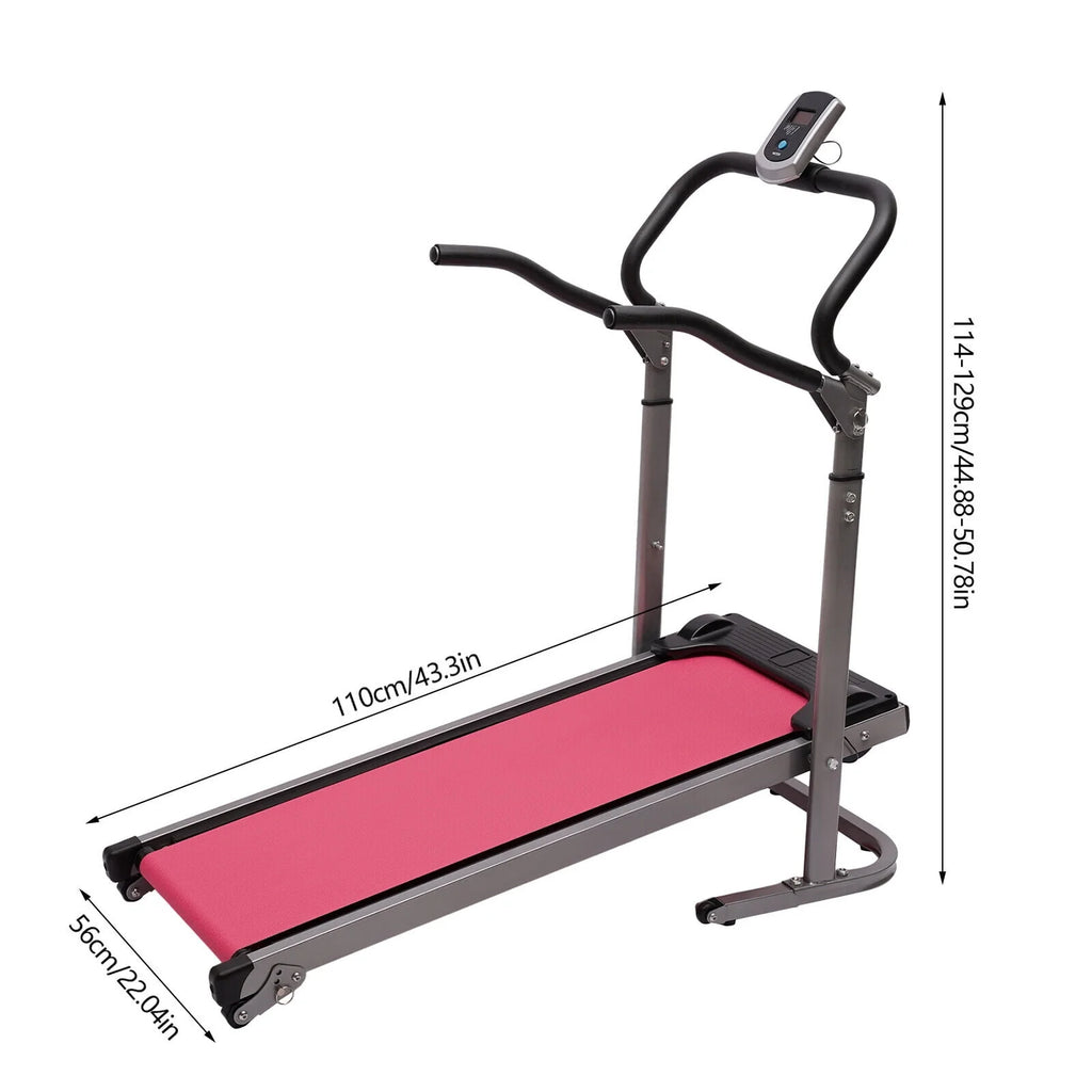 22'' Wide Folding Treadmill Low Noise Running Machine T572568